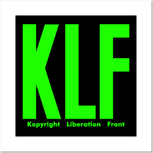 KLF - green fluo collector edition from the 90s Posters and Art